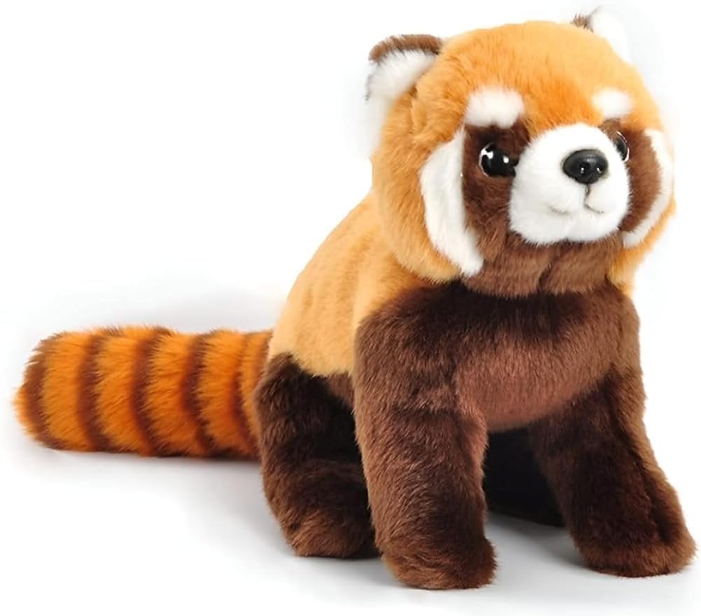 Amazon.co.jp: Pazzfre レッサーパンダ ぬいぐるみ リアル 動物